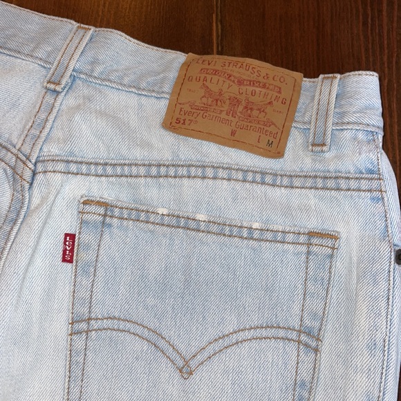 levi’s // vintage 517 slim fit boot cut jeans - Picture 7 of 8